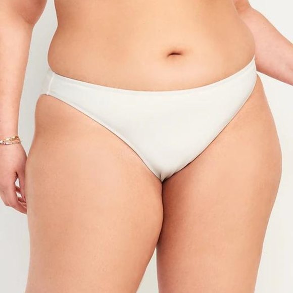 Old Navy Low-Rise Terry Classic Bikini Swim Bottoms for Women New - Picture 7 of 8